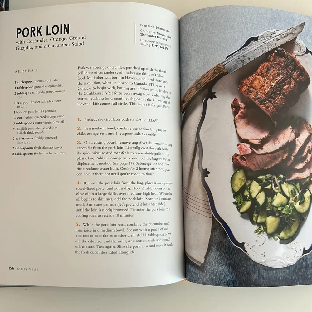 Sous Vide Better Home Cooking Hardcover